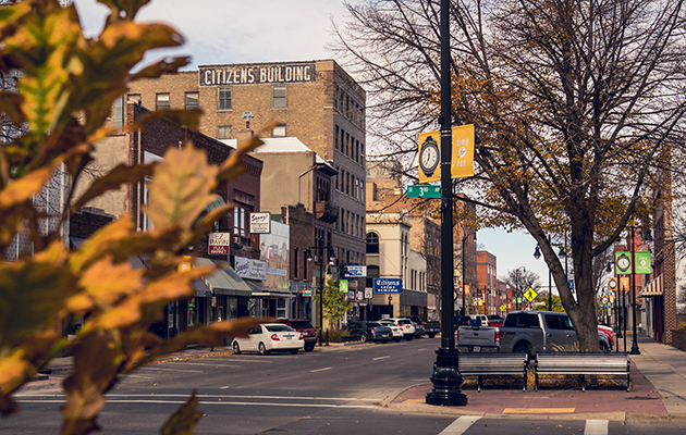 Downtown Aberdeen, South Dakota